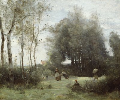 Arleux-Palluel, Il Ponte degli Incontri da Jean Baptiste Camille Corot
