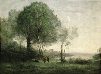 Castel Gandolfo, Pastori Tirolesi che Ballano da Jean Baptiste Camille Corot