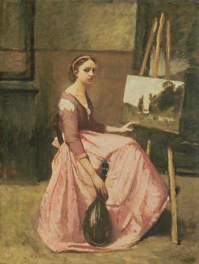 Studio di Corot, c.1860 da Jean Baptiste Camille Corot
