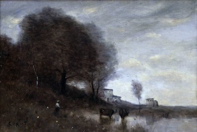Paesaggio di campagna da Jean Baptiste Camille Corot