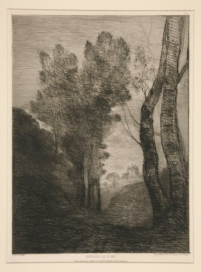 Dintorni di Roma da Jean Baptiste Camille Corot