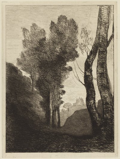 Dintorni di Roma da Jean Baptiste Camille Corot