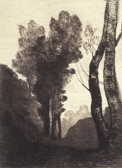 Dintorni di Roma da Jean Baptiste Camille Corot