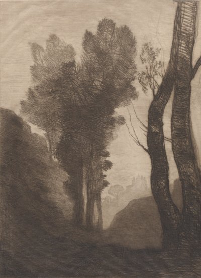 Dintorni di Roma, 1866 da Jean Baptiste Camille Corot