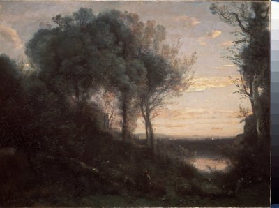 Sera da Jean Baptiste Camille Corot
