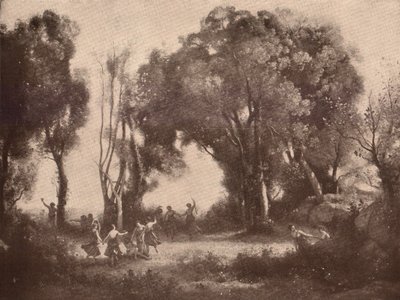 Tedesco: Tanz der Nymphen Mattina. Danza delle Ninfe da Jean Baptiste Camille Corot