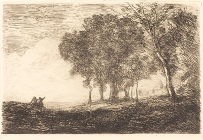 Paesaggio italiano da Jean Baptiste Camille Corot