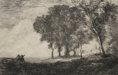 Paesaggio italiano da Jean Baptiste Camille Corot