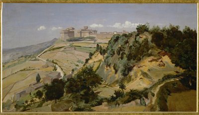 La citadelle de Volterra - Volterra citadel … da Jean Baptiste Camille Corot