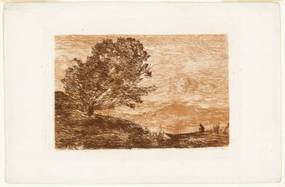 Lago nel Tirolo da Jean Baptiste Camille Corot