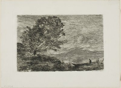 Lago nel Tirolo da Jean Baptiste Camille Corot