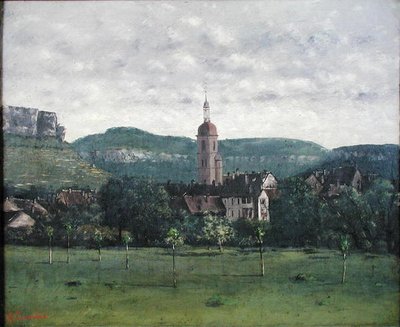 Paesaggio con Chiesa da Jean Baptiste Camille Corot