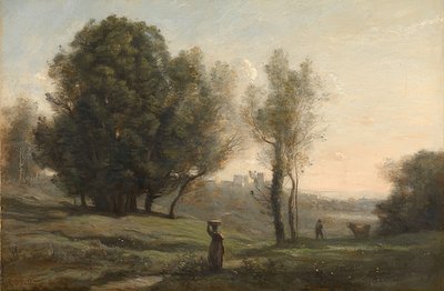 Paesaggio. Circa 1872 da Jean Baptiste Camille Corot