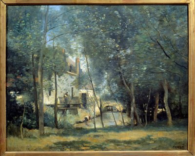 Le Moulin de Saint-Nicolas-Lez-Arras da Jean Baptiste Camille Corot