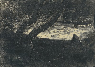 Il sognatore da Jean Baptiste Camille Corot
