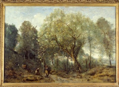 Il catalpa, ricordo della città di Avray da Jean Baptiste Camille Corot