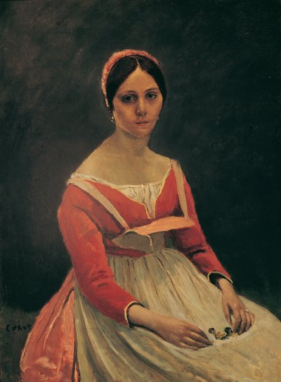 Madame Legois da Jean Baptiste Camille Corot