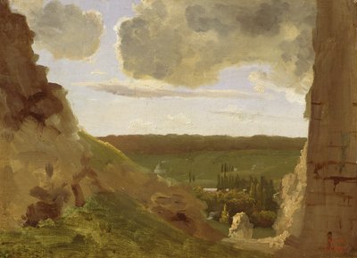 Rovine medievali da Jean Baptiste Camille Corot