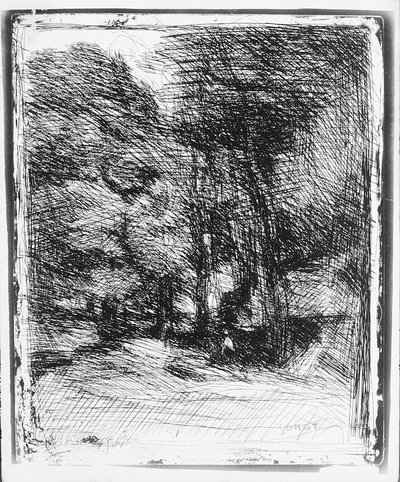 Memoria di Bas Brhaut da Jean Baptiste Camille Corot