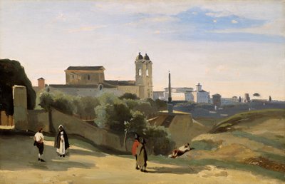 Monte Pincio, Roma da Jean Baptiste Camille Corot