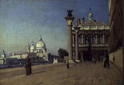 Mattina a Venezia da Jean Baptiste Camille Corot