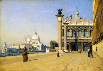 Mattina a Venezia, 1834 da Jean Baptiste Camille Corot