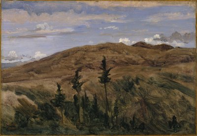 Montagne in Alvernia da Jean Baptiste Camille Corot