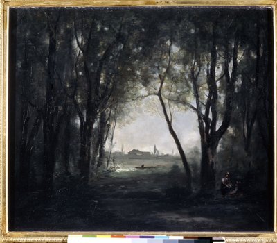 Paesaggio con lago da Jean Baptiste Camille Corot