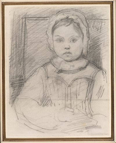 Ritratto di Louis Robert, 3 anni da Jean Baptiste Camille Corot