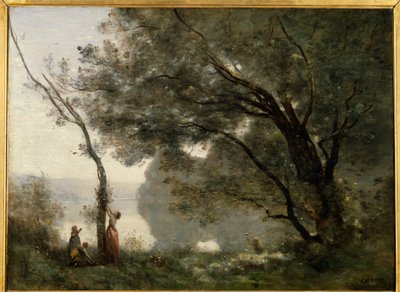 Ricordo di Mortefontaine da Jean Baptiste Camille Corot