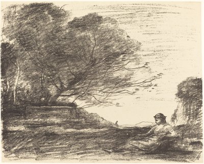 Saffo, 1871 da Jean Baptiste Camille Corot