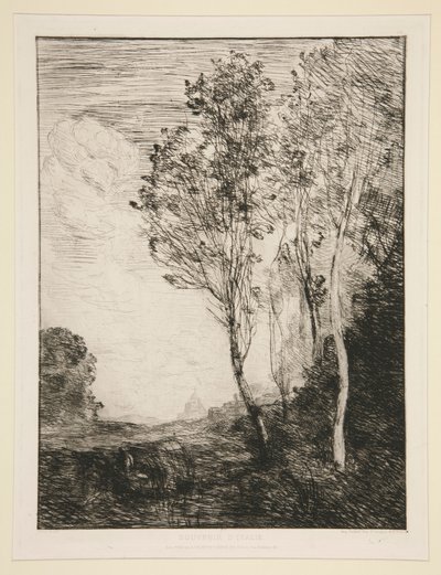 Souvenir d da Jean Baptiste Camille Corot