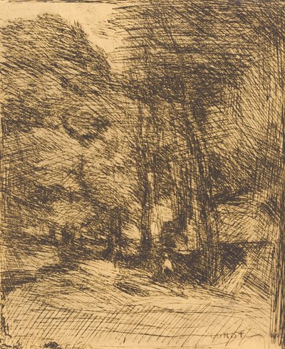 Souvenir di Bas-Breau, 1858 da Jean Baptiste Camille Corot