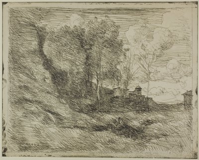 Souvenir di Ostia da Jean Baptiste Camille Corot