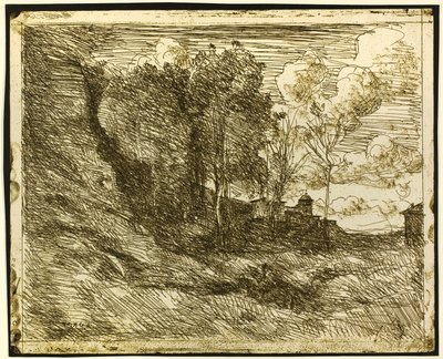Ricordo di Ostia da Jean Baptiste Camille Corot