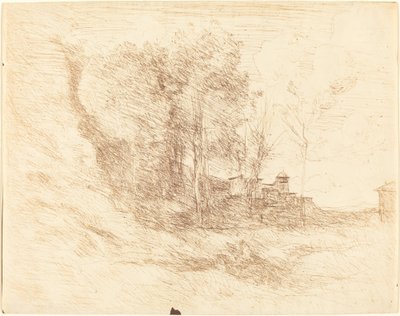Souvenir di Ostia, 1855 da Jean Baptiste Camille Corot
