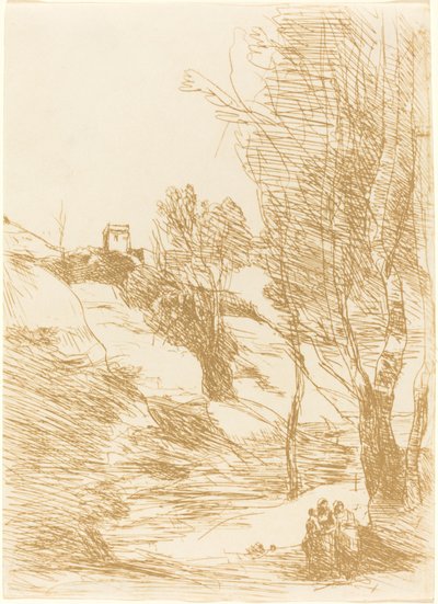 Ricordo di Salerno da Jean Baptiste Camille Corot