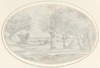 Souvenir della Toscana da Jean Baptiste Camille Corot