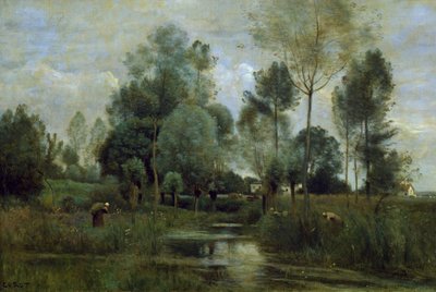 Primavera, di Jean-Baptiste-Camille Corot da Jean Baptiste Camille Corot