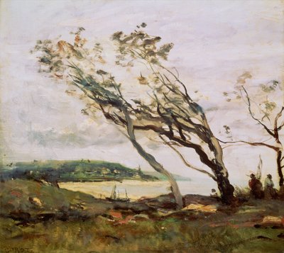 Giornata Tempestosa sul Canale da Jean Baptiste Camille Corot