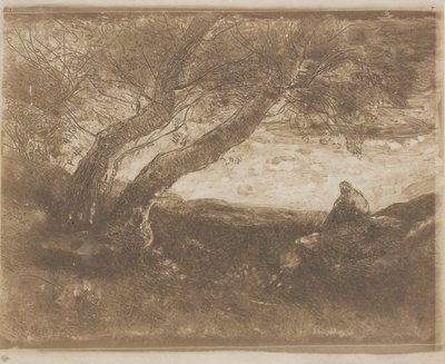 Il sognatore da Jean Baptiste Camille Corot