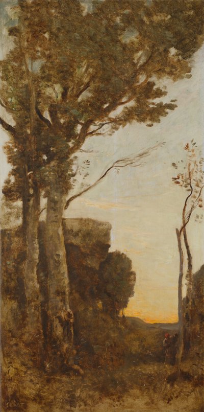 I quattro momenti della giornata (mattino) da Jean Baptiste Camille Corot