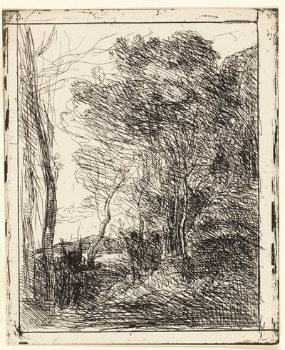 La radura gallica da Jean Baptiste Camille Corot