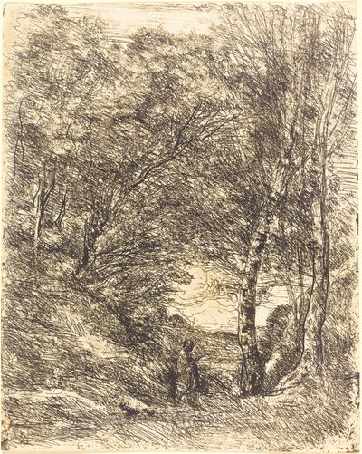 I Giardini di Orazio da Jean Baptiste Camille Corot