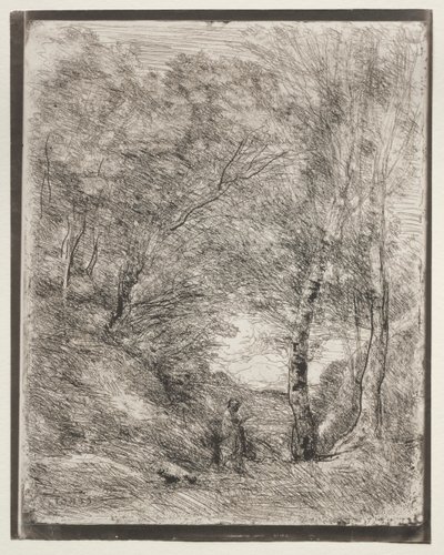 I giardini di Orazio da Jean Baptiste Camille Corot