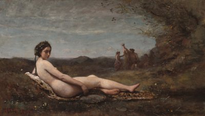 Il Riposo, 1860, rielaborato c. 18651870 da Jean Baptiste Camille Corot
