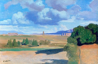 La campagna romana, con l