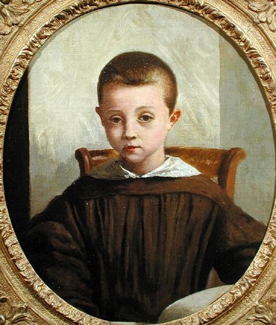 Il figlio di M. Edouard Delalain, c.1845-50 da Jean Baptiste Camille Corot