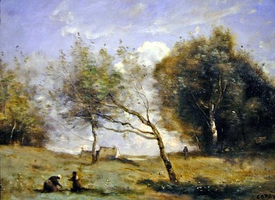 I Dintorni della Piccola Fattoria da Jean Baptiste Camille Corot