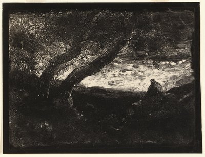 Il pensatore da Jean Baptiste Camille Corot
